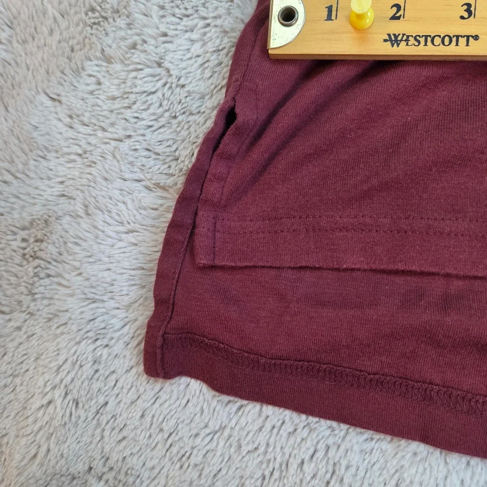 Polo Ralph Lauren Long Sleeve Polo Mens XL Pocket Embroidered Pony Logo Burgundy